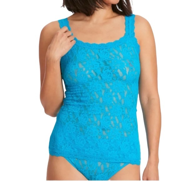 Hanky Panky 3X plus classic lace camisole signature unlined floral cami layering - Picture 1 of 13